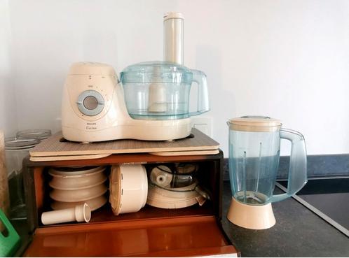 Philips keukenrobot, Elektronische apparatuur, Keukenmixers, Zo goed als nieuw, 3 snelheden of meer, Vaatwasserbestendig, Ophalen of Verzenden