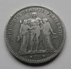 France 5 francs 1873 K, Timbres & Monnaies, Envoi, Argent, France
