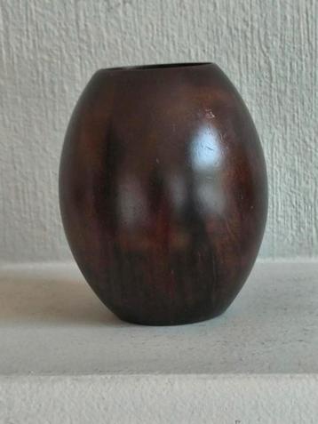 Massief houten theelichthouder  beschikbaar voor biedingen