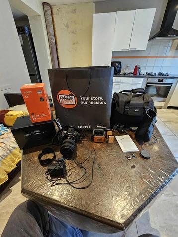 Te koop voor Sony A7 IV plus Sony FE 24-105mm connaisseur  beschikbaar voor biedingen