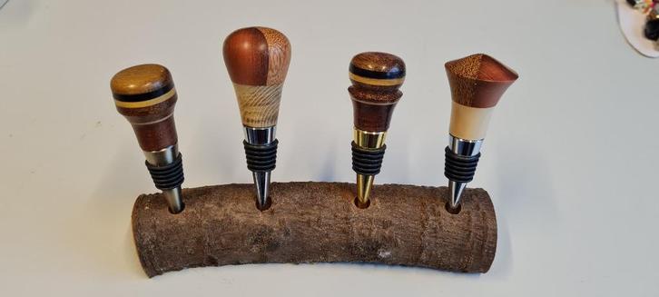 Wijnfles stop— Ambachtelijke collectie, Verzamelen, Wijnen, Nieuw, Ophalen of Verzenden