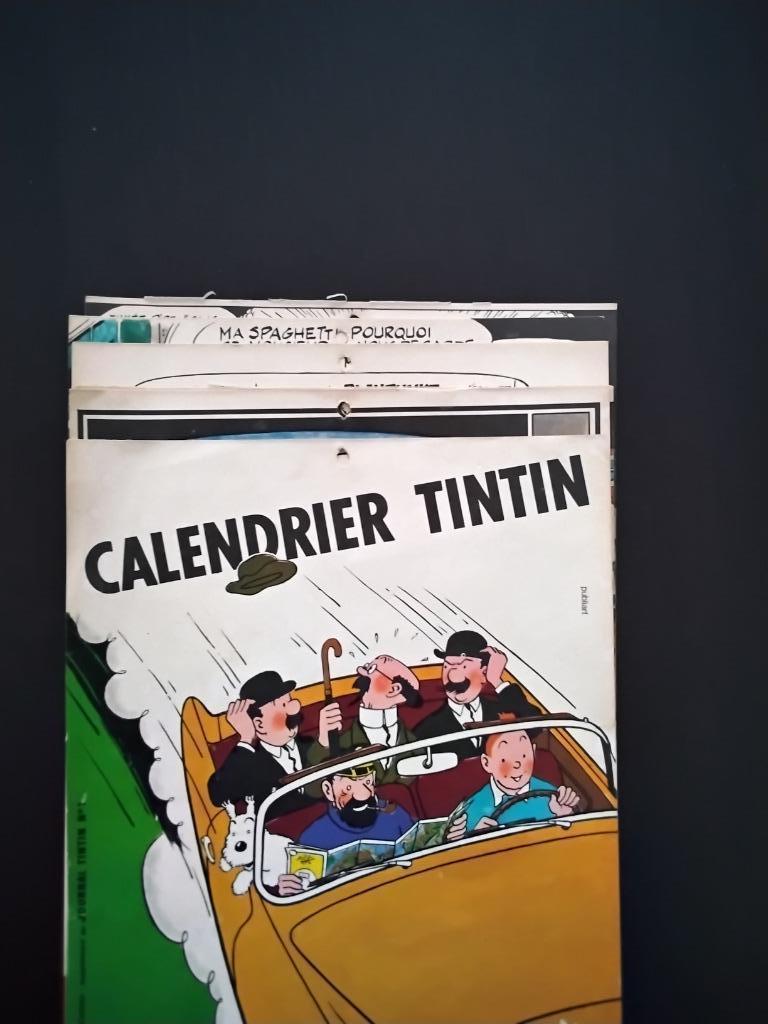 Calendrier à poser Tintin 2024 - Accueil