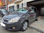 Opel Zafira 1.7CDTi*7places*Euro5*Clim*Prête à immatriculée!, Auto's, Voorwielaandrijving, Zwart, 4 cilinders, 7 zetels