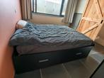 Bed Ikea, Maison & Meubles, Chambre à coucher | Lits boxsprings, Enlèvement, 160 cm