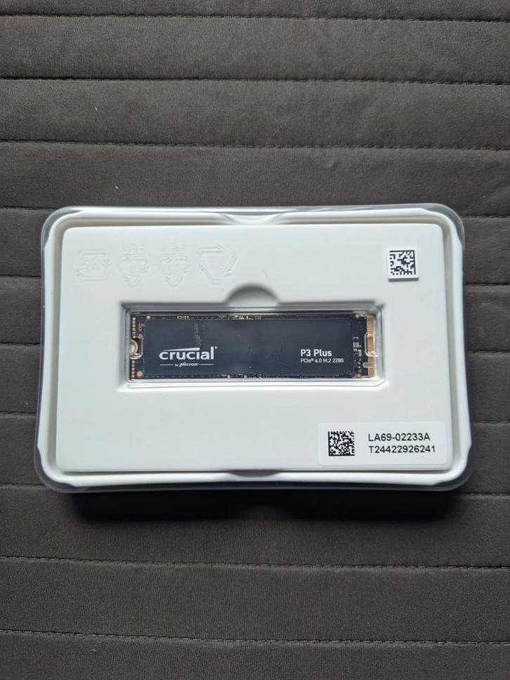 Crucial NVMe Gen4 SSD van 4 TB, Computers en Software, Harde schijven, Zo goed als nieuw, Intern, SSD, Ophalen of Verzenden