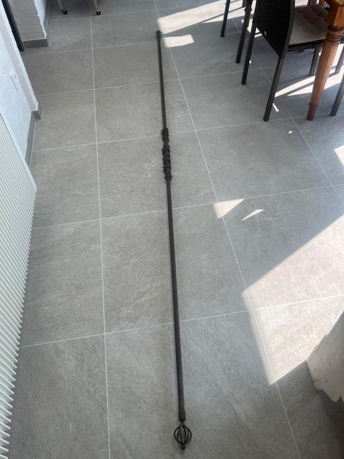 Metalen gordijn roede., Huis en Inrichting, Stoffering | Gordijnen en Lamellen, Ophalen