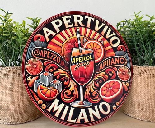 Metalen reclamebord Aperol Spritz, Verzamelen, Merken en Reclamevoorwerpen, Nieuw, Reclamebord, Ophalen of Verzenden