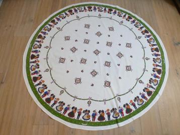 NAPPE RONDE VINTAGE Hansi Alsace Bastille Day, Enlèvement ou Envoi