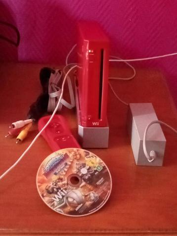 Wii met een game en een controller. beschikbaar voor biedingen