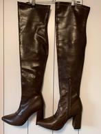 Bruine overknee laarzen, overknee boots, cuissarde, Beige, Stephan Paris, Enlèvement ou Envoi, Neuf