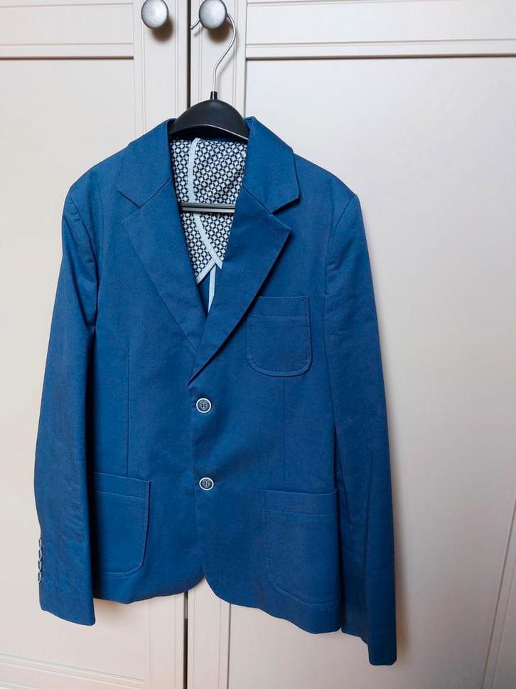Prachtige, kobalt blauwe blazer - Red Limit - 12 jaar, Kinderen en Baby's, Kinderkleding | Maat 164, Zo goed als nieuw, Ophalen of Verzenden