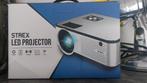 Projector + doek + staander, Ophalen, Zo goed als nieuw