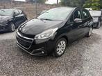 Peugeot 208 Benzine 5 Deurs! Airco PDC! 85 DKM!, 50 kW, Euro 6, Zwart, Bedrijf