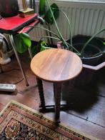 Houten krukje, plantenstaander, Antiek en Kunst, Curiosa en Brocante, Ophalen