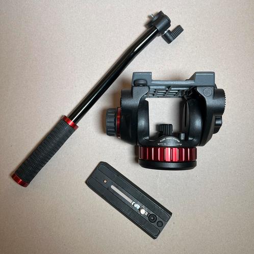 Manfrotto mvh 502 ah.  Pro video head, Audio, Tv en Foto, Fotografie | Statieven en Balhoofden, Ophalen of Verzenden