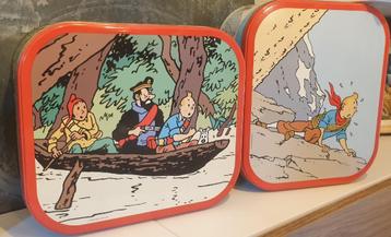 2 boites Tintin Collector "L'oreille cassée' beschikbaar voor biedingen