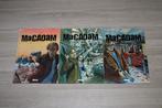 Macadam 1 + 2 + 3 - Lacaf - Hardcover, Livres, BD | Comics, Utilisé, Enlèvement ou Envoi, Plusieurs comics, Europe