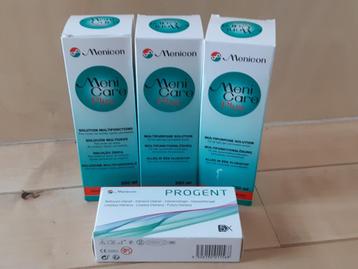 3 flessen MeniCare Plus + 1 doos intensifreiniger Progent beschikbaar voor biedingen