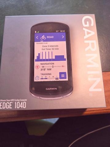 Fiets GPS Garmin Edge 1040 + bevestigingsbeugel beschikbaar voor biedingen