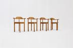 Vintage Deense eetkamerstoelen Brahlstorf 1/4 1970, Ophalen