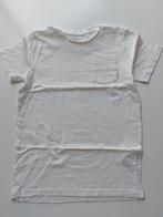 Tshirt wit - maat 140 - slecht 3 euro, Jongen of Meisje, Ophalen of Verzenden, Zo goed als nieuw, Shirt of Longsleeve