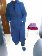 Manteau en daim bleu, Ophalen of Verzenden, Blauw