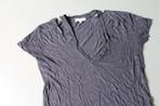 ZGAN linnen Iro shirt mt S, Verzenden, Korte mouw, Maat 36 (S), Grijs