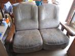 Een DONNER 2-zitsfauteuil, Huis en Inrichting, Fauteuils, Ophalen, Gebruikt, 125 cm of meer, Classique