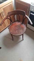 Houten stoel uit het begin van de 20e eeuw van Chêne Vert Br, Antiek en Kunst, Ophalen