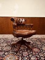 Engels Klassiek Chesterfield Bureaustoel, Ophalen of Verzenden