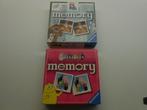 2 x memory ravensburger samen 5 euro, Hobby en Vrije tijd, Gebruikt, Ophalen of Verzenden, Memory, RAVENSBURGER