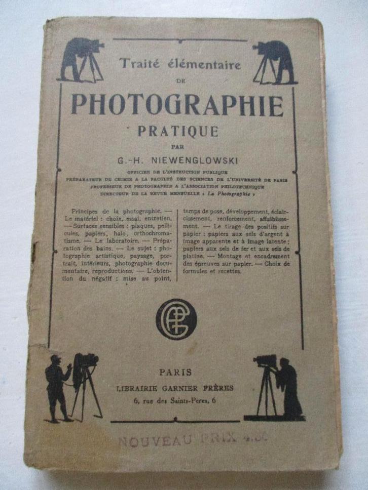 Fanse taal Traité élémentaire Photographie  Pratique 1923, Livres, Art & Culture | Photographie & Design, Utilisé, Enlèvement ou Envoi