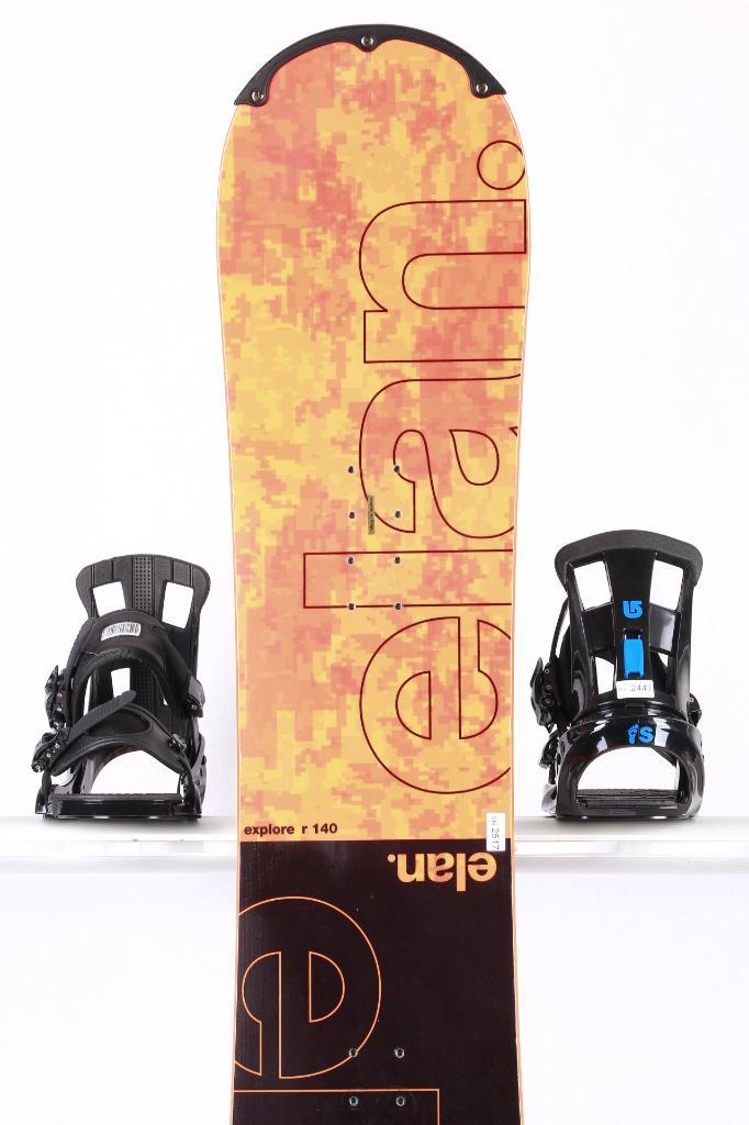 140 snowboard ELAN EXPLORE R, black/orange, Sport en Fitness, Snowboarden, Gebruikt, Board, Verzenden