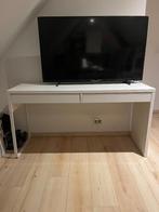 Micke bureau wit, Huis en Inrichting, Bureaus, Ophalen, Gebruikt, Bureau