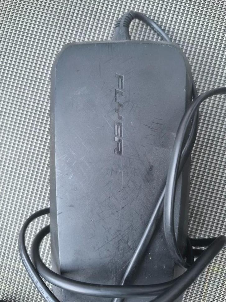 Flyer E-bike oplader / acculader, Fietsen en Brommers, Fietsaccessoires | Fietsaccu's, Gebruikt, Ophalen