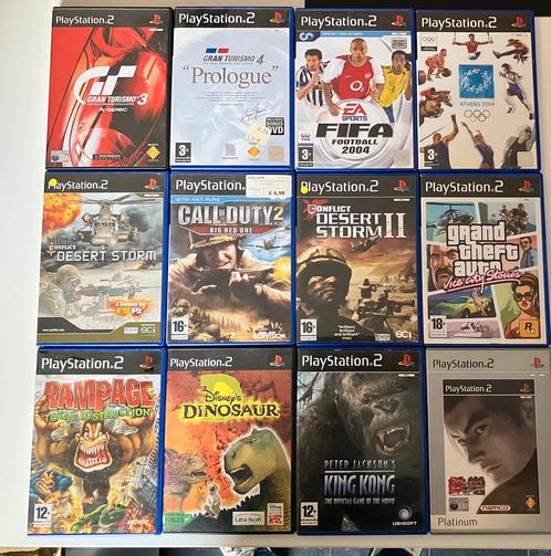 Playstation 2 game bundel van 12 spellen, Games en Spelcomputers, Games | Sony PlayStation 2, Verzenden