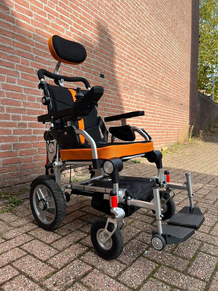 Smart opvouwbare Elektrische Rolstoel als nieuw, Diversen, Rolstoelen, Zo goed als nieuw, Elektrische rolstoel, Ophalen