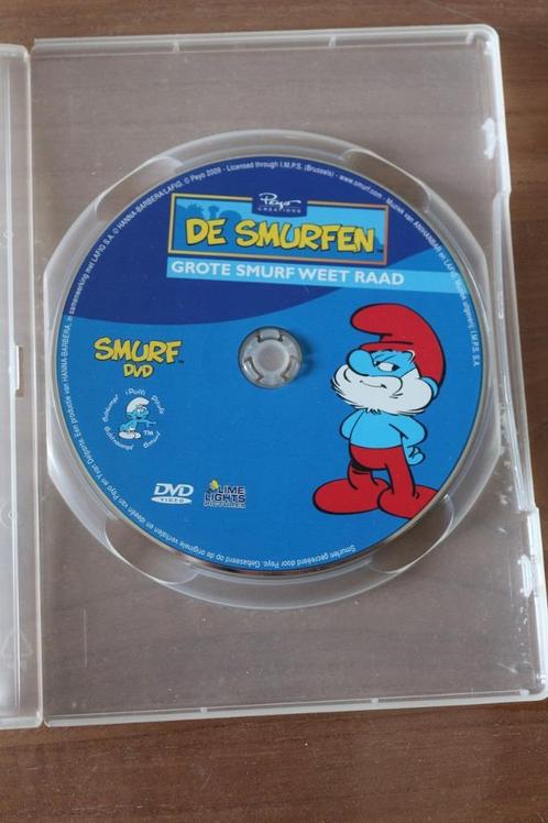 De smurfen - Grote Smurf Weet Raad, Cd's en Dvd's, Dvd's | Tekenfilms en Animatie, Gebruikt, Europees, Tekenfilm, Alle leeftijden