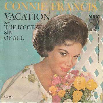 Connie Francis - Vacation - % beschikbaar voor biedingen