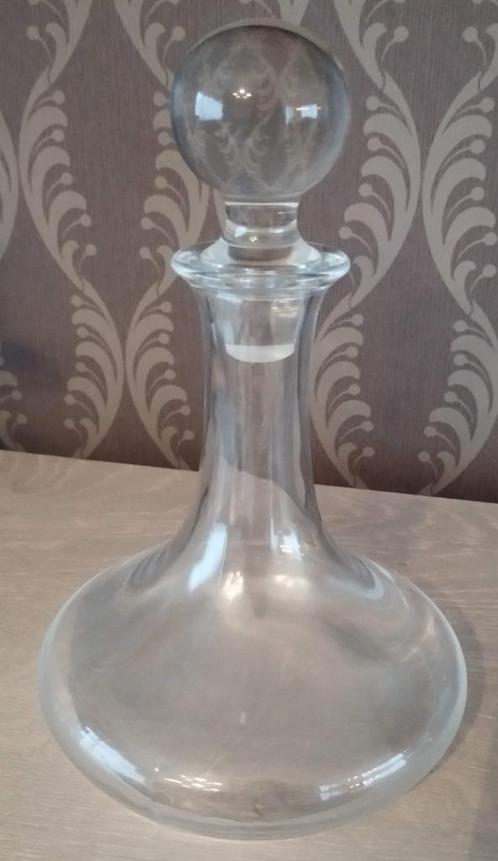 Karaf voor wijn, Huis en Inrichting, Keuken | Servies, Zo goed als nieuw, Overige typen, Overige stijlen, Glas, Ophalen