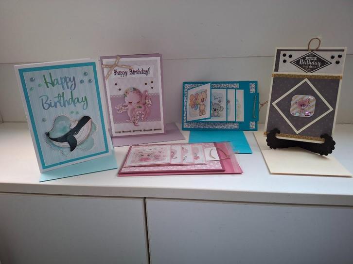 wenskaarten met envelop handgemaakt partij lot, Diversen, Wenskaarten, Nieuw, Ophalen