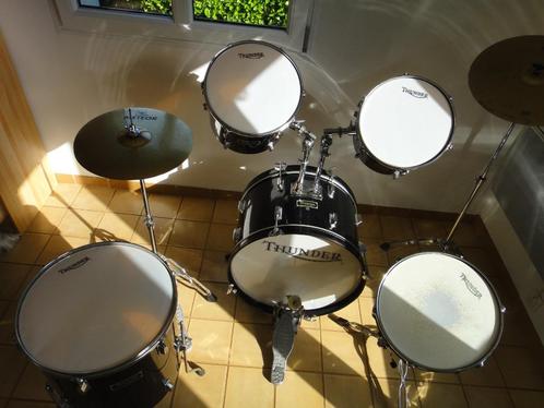 Batterie THUNDER noire, Muziek en Instrumenten, Drumstellen en Slagwerk, Gebruikt, Overige merken, Ophalen
