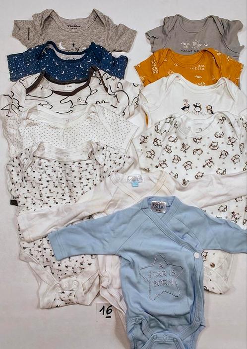 ROMPERTJES  KORTE EN LANGE MOUW/JONGEN/MAAT 62-68, Enfants & Bébés, Vêtements de bébé | Packs de vêtements pour bébés, Comme neuf