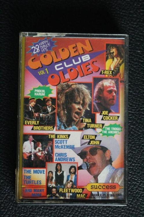 Various - Golden Club Oldies - Vol. 1, Cd's en Dvd's, Cassettebandjes, Gebruikt, Voorbespeeld, Pop, Verzenden