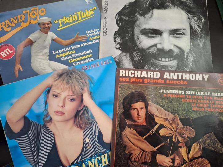 Lot 85 x Lp's Vinyl - Chanson Française 33 RPM (1), Cd's en Dvd's, Vinyl | Pop, Gebruikt, 1960 tot 1980, 12 inch, Ophalen of Verzenden