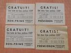 4 “co-op” chocoladebonusvouchers, Verzamelen, Ophalen of Verzenden, Gebruikt