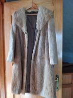 Bontjas Mt 42, beige kleur, Ophalen, Gedragen, Beige