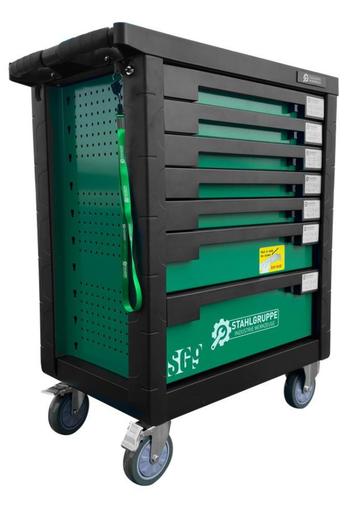 Gereedschapwagen STAHLGRUPPE SG9 - Groen beschikbaar voor biedingen
