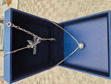 Prachtige Swarovski ketting met bolletje gemerkt  beschikbaar voor biedingen