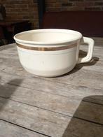 Genummerde vintage waterpot met gouden rand, Ophalen